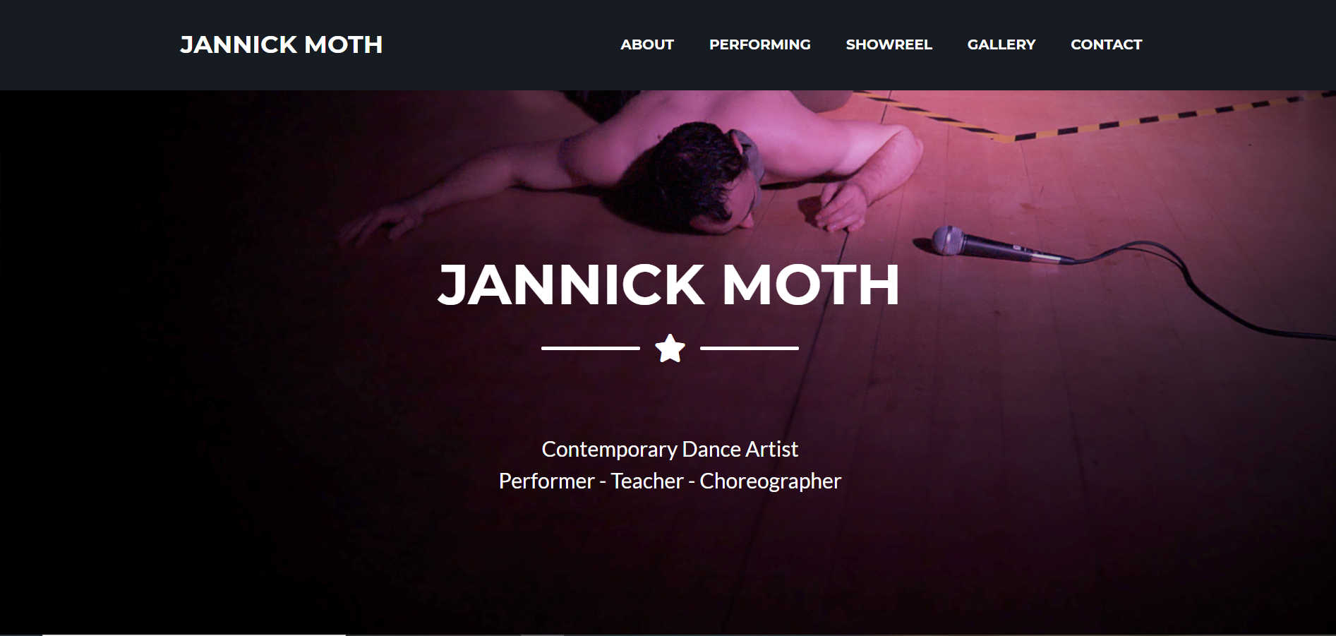 Jannick Moth website thumbnail